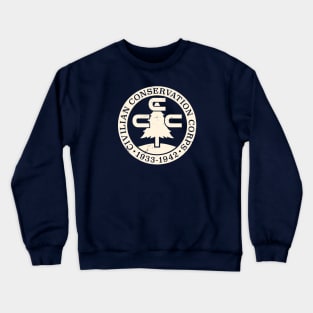 Civilian Conservation Corps - Circle Tree Badge Crewneck Sweatshirt